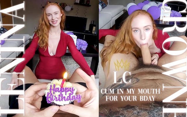Cum in My Mouth for Your Bday
